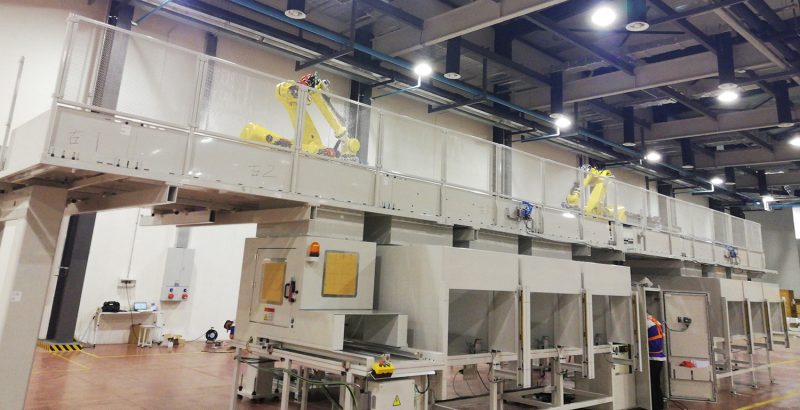 A Certain Company- Front-Rear Shell Joint Automatic Production Line