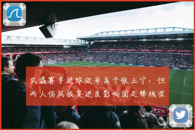 武磊赛季进球效率高于张玉宁，但两人伤病恢复进度影响国足锋线深度